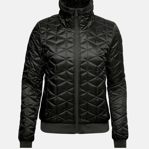 Under Armour Greeb Quilted Bomber Jacket - Picture 13 of 16
